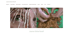 Desktop Screenshot of joannegruneyanoff.com